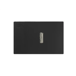 Carpeta esselte miniclips con tapa plastico tarjetero y bolsa interior din a4+ color negro