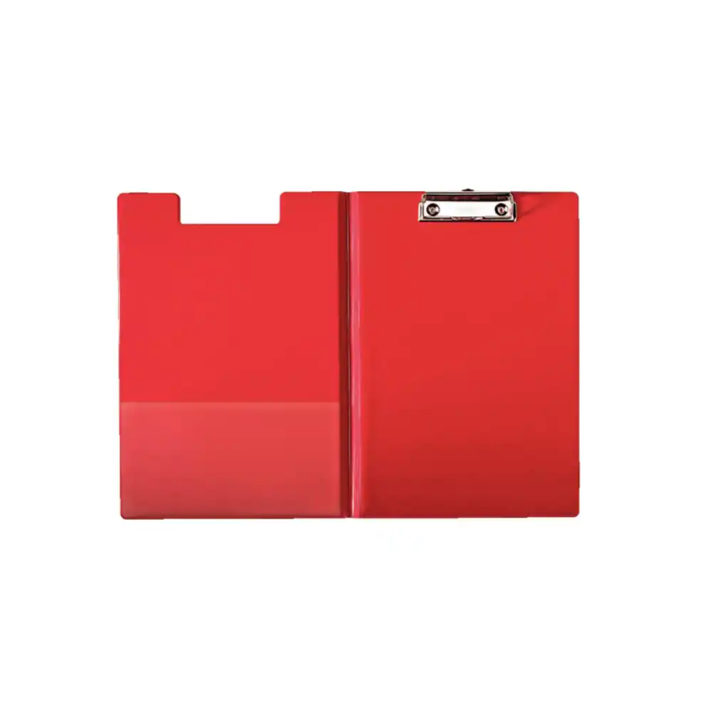 Carpeta esselte miniclips con tapa plastico din a4 color rojo