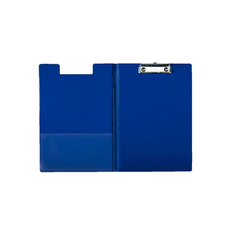 Carpeta esselte miniclips con tapa plastico din a4 color azul