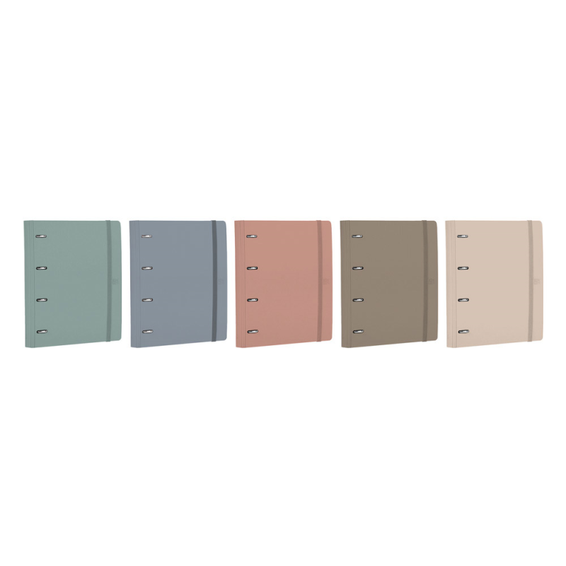 Carpeta anillas oxford europeanbinder forest din a4+ con recambio cuadro 5mm