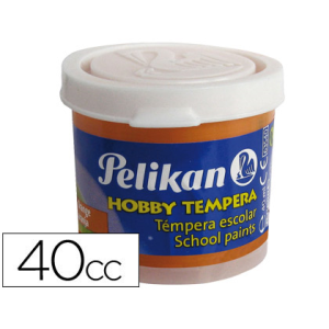 Tempera hobby 40 cc naranja...