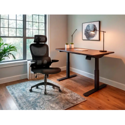 Silla q-connect direccion sorrento malla base metalica alt max 1320 anc 650 prof 600 mm ruedas premium negro