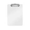 Carpeta leitz wow plastico rigido din a4 con pinza superior color blanco