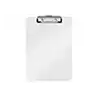 Carpeta leitz wow plastico rigido din a4 con pinza superior color blanco