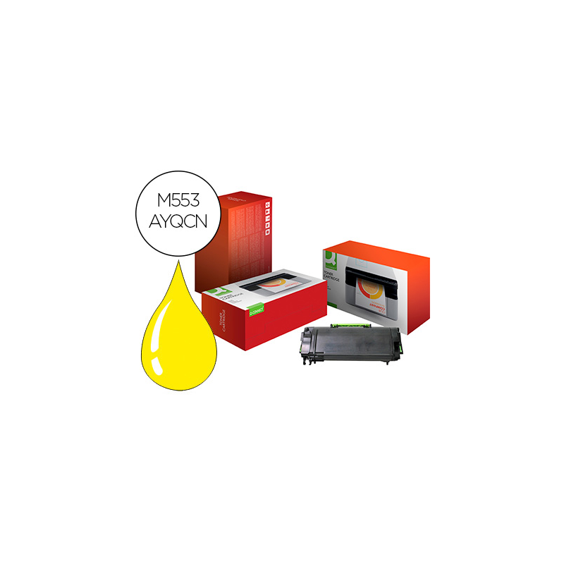 Toner compatible clover hp cf362a laserjet m552 / m553 amarillo