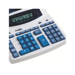 Calculadora ibico 1232x impresora pantalla fluor papel 57 mm 12 digitos impresion bicolor