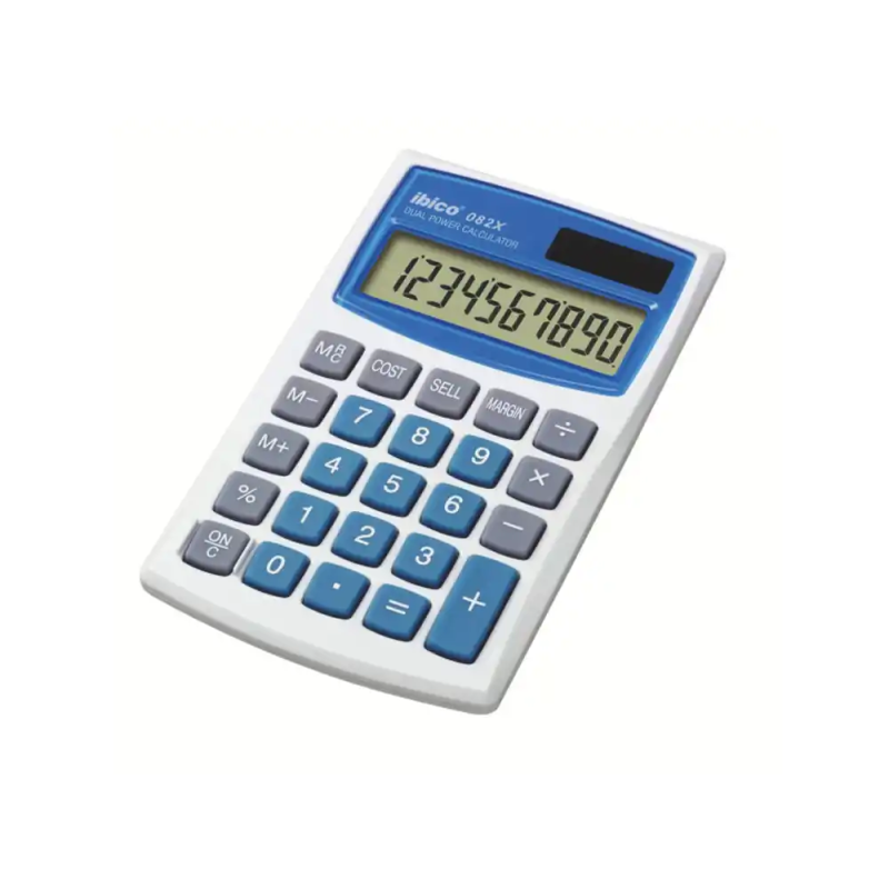 Calculadora ibico 082x sobremesa 10 digitos 68x8x112 mm