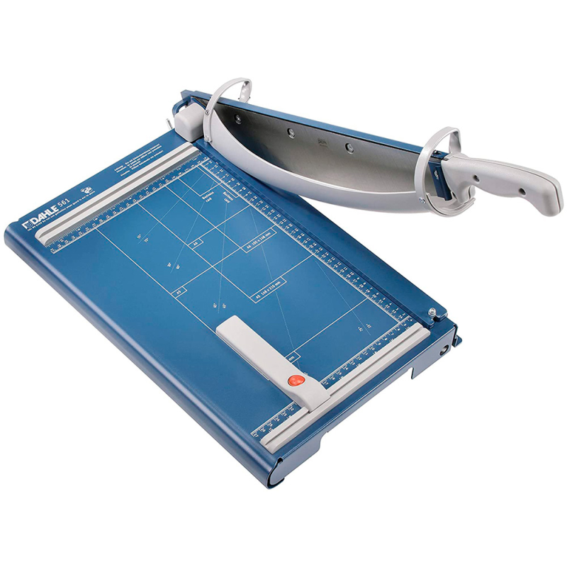 Cizalla de palanca dahle profesional premium 561 din a4 metalica capacidad de corte 35 hojas