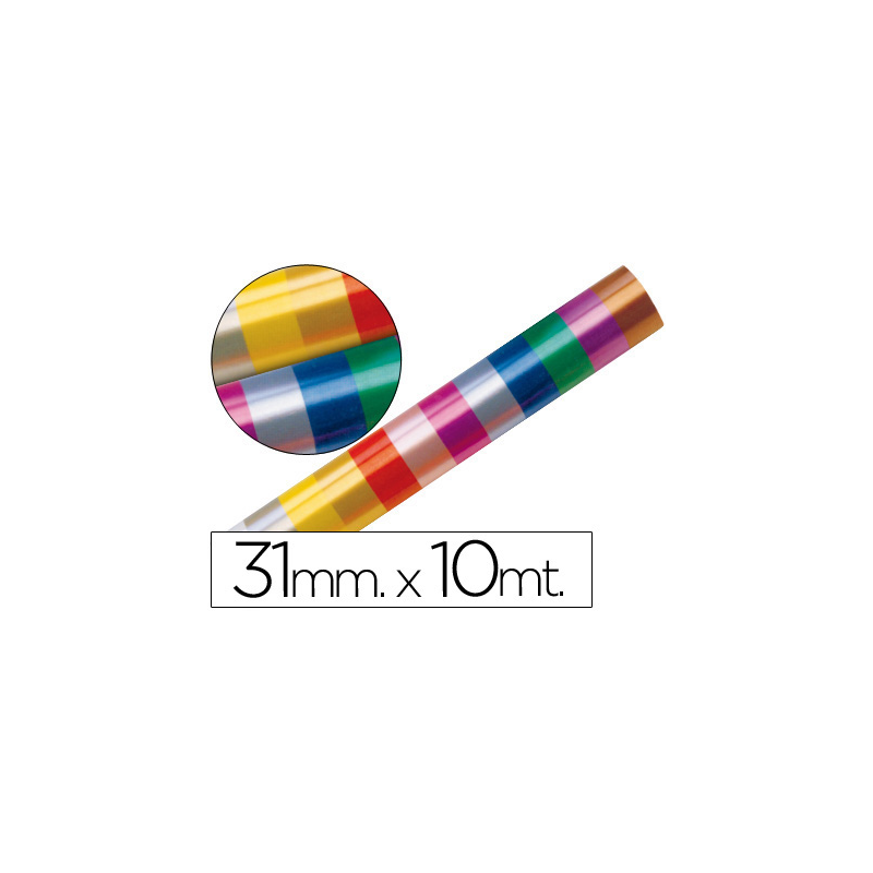 Cinta fantasia 10 mt x 31 mm surtido