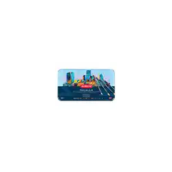 Lapices de colores derwent procolour caja metalica de 72 unidades colores surtidos