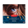 Lapices de colores derwent lightfast resistente a la luz caja metalica 24 colores surtidos