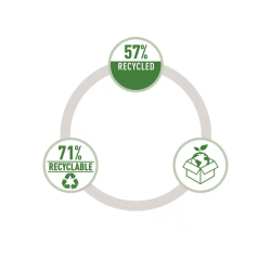 Caja de almacenamiento leitz tela plegable con tapa m color gris terciopelo 285x203x380 mm