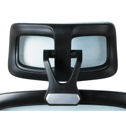 Silla q-connect direccion sorrento malla base metalica alt max 1320 anc 650 prof 600 mm ruedas premium azul gris