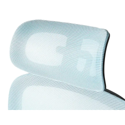 Silla q-connect direccion sorrento malla base metalica alt max 1320 anc 650 prof 600 mm ruedas premium azul gris