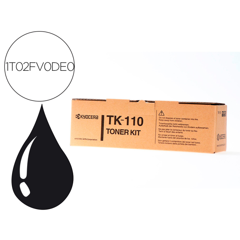 Toner kyocera -mita fs-720/820/920 tk110 alta capacidad