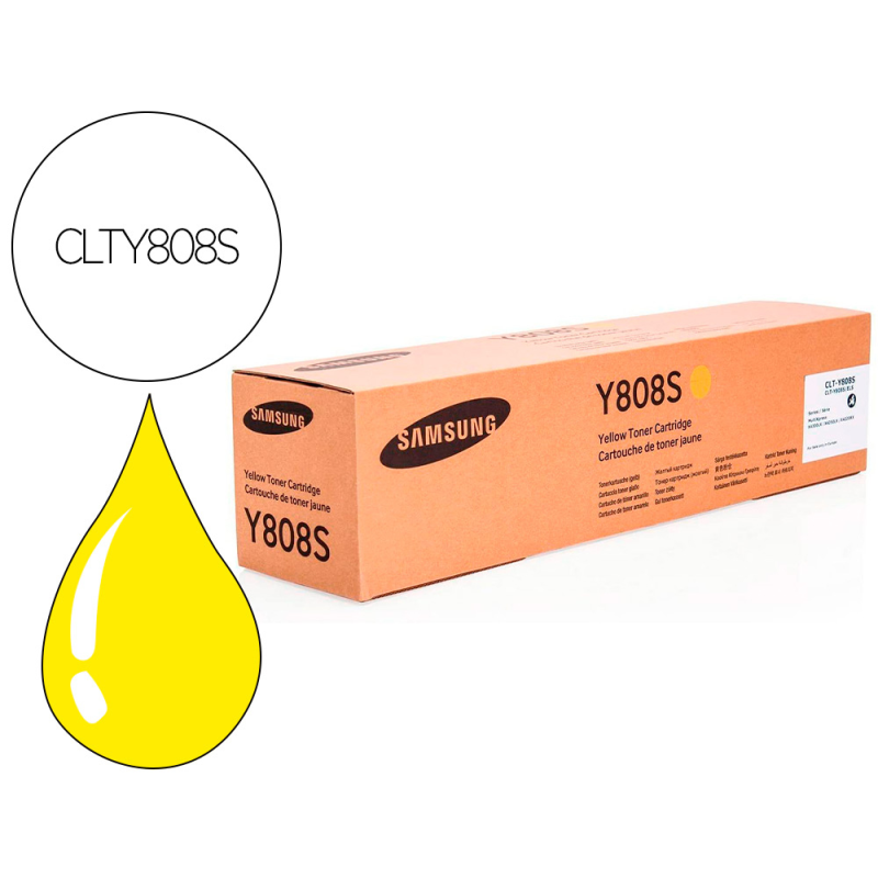 Toner hp samsung amarillo standard x4300lx / x4250lx / x4220rx clty808s/els