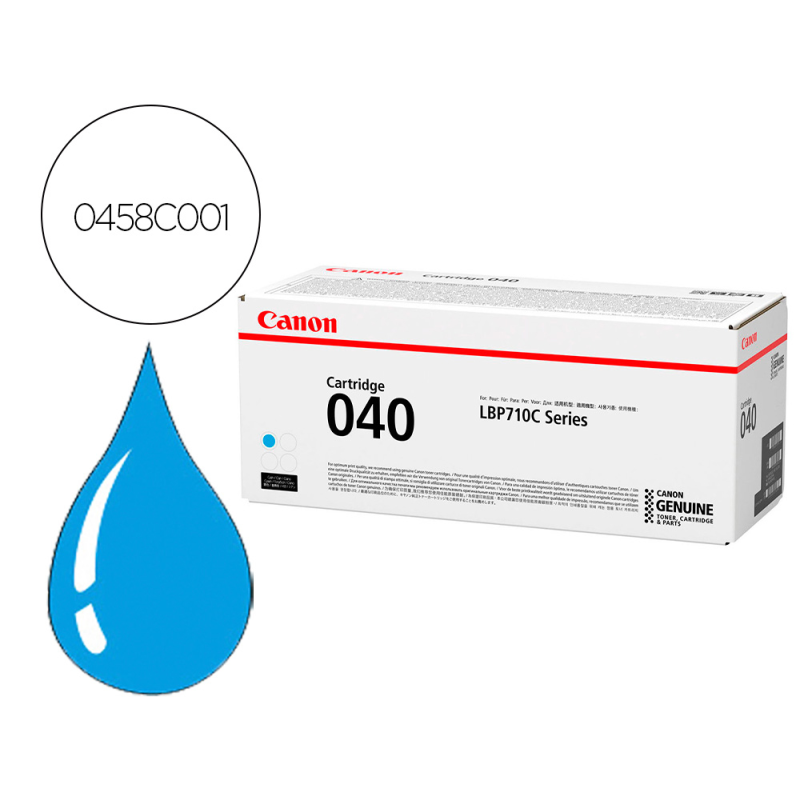 Toner canon 040c lbp710 lbp712 cian