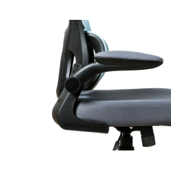 Silla q-connect direccion sorrento malla base metalica alt max 1320 anc 650 prof 600 mm ruedas premium azul gris