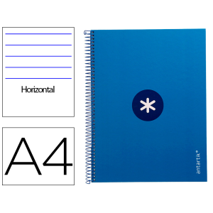 Cuaderno espiral a4 micro...