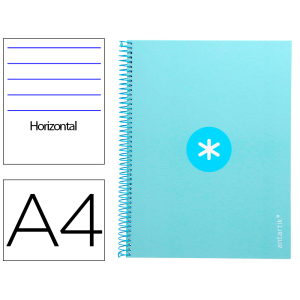 Cuaderno espiral a4 micro...