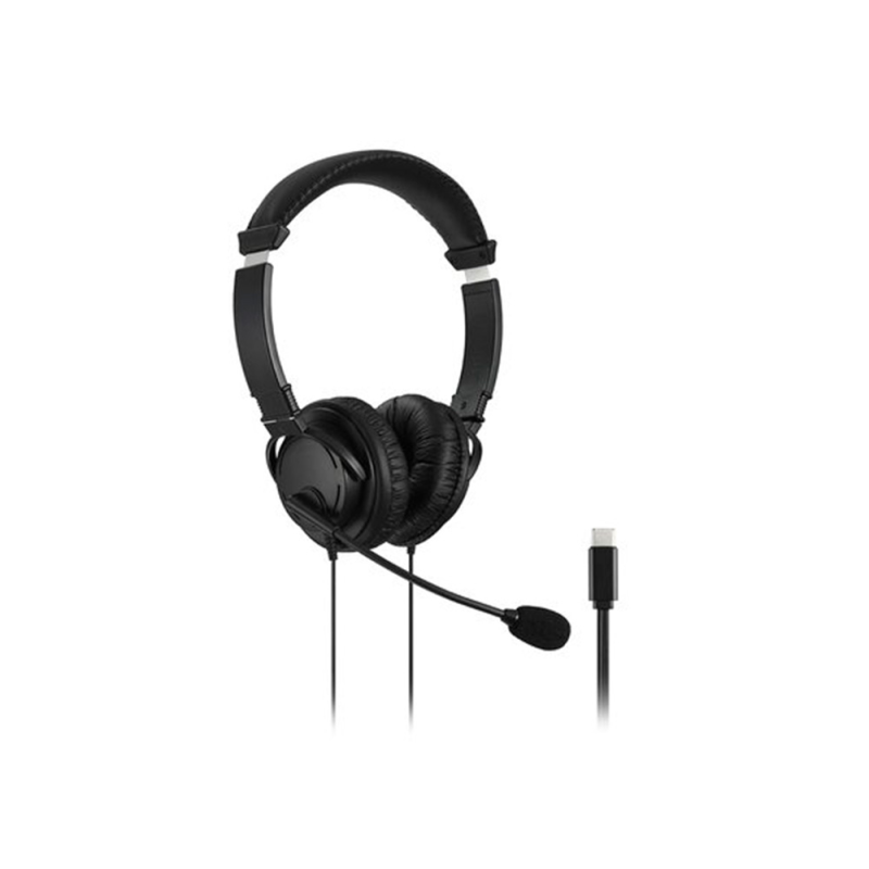 Auricular kensington hi-fi con microfono usb-c cable 180 cm