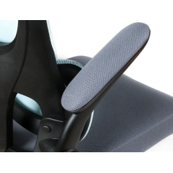 Silla q-connect direccion sorrento malla base metalica alt max 1320 anc 650 prof 600 mm ruedas premium azul gris