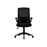 Silla q-connect oficina alba malla base metalica alt max 1110 anc 610 prof 580 ruedas premium color negro