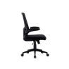 Silla q-connect oficina alba malla base metalica alt max 1110 anc 610 prof 580 ruedas premium color negro