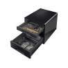 Fichero cajones de sobremesa leitz dual desk cube 2 cajones grandes y 2 pequeños color negro/antracita