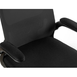 Silla q-connect oficina alba malla base metalica alt max 1110 anc 610 prof 580 ruedas premium color negro