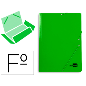 Carpeta liderpapel gomas...