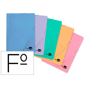 Carpeta liderpapel gomas...