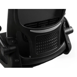 Silla q-connect oficina alba malla base metalica alt max 1110 anc 610 prof 580 ruedas premium color negro