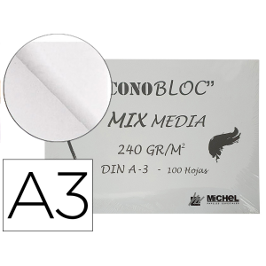 Bloc dibujo multitecnicas...