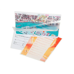 Bolsa de plastificar leitz din a4 alta velocidad cierre lado mas largo 125 mc caja de 100 unidades