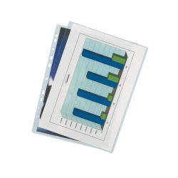 Bolsa de plastificar leitz din a4 multitaladro 125 mc caja de 100 unidades