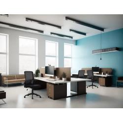 Silla q-connect oficina alba malla base metalica alt max 1110 anc 610 prof 580 ruedas premium color negro