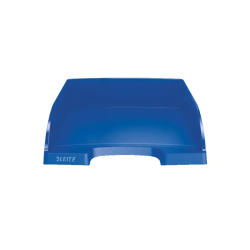 Bandeja sobremesa plastico leitz plus standard color azul 255x357x70 mm