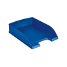 Bandeja sobremesa plastico leitz plus standard color azul 255x357x70 mm