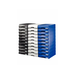 Bandeja sobremesa leitz plus cajon color negro 255x70x376 mm