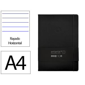Cuaderno con gomilla...