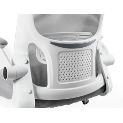 Silla q-connect oficina alba malla base metalica alt max 1110 anc 610 prof 580 ruedas premium color gris