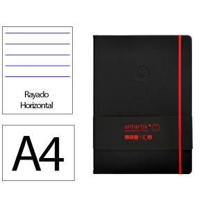 Cuaderno con gomilla...
