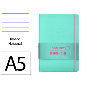 Cuaderno con gomilla...
