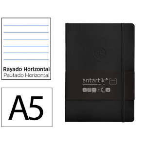 Cuaderno con gomilla...