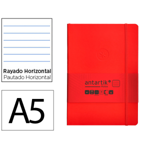 Cuaderno con gomilla...