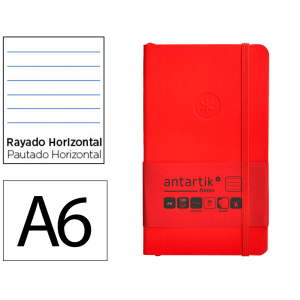 Cuaderno con gomilla...