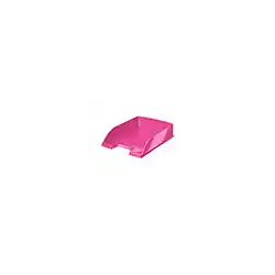 Bandeja sobremesa plastico leitz wow color fucsia 255x357x70 mm