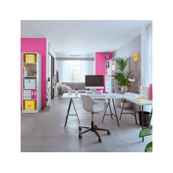 Bandeja sobremesa plastico leitz wow color fucsia 255x357x70 mm