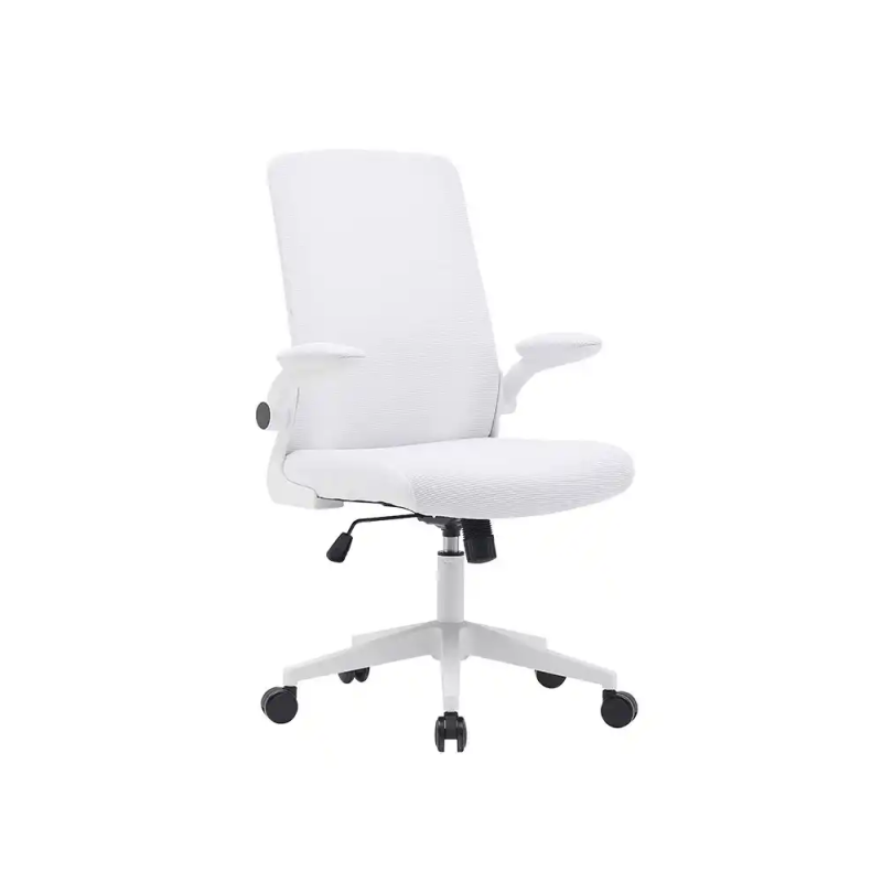 Silla q-connect oficina alba malla base metalica alt max 1110 anc 610 prof 580 ruedas premium color blanco